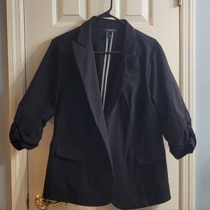 Stretchy torrid blazer.